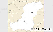 Classic Style Simple Map of Meconta