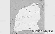 Gray 3D Map of Mecuburi