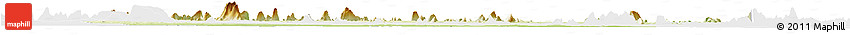 Physical Horizon Map of Mecuburi, single color outside