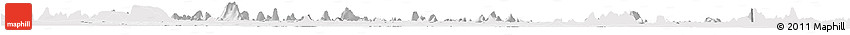 Silver Style Horizon Map of Mecuburi, single color outside Silver Style Horizon Map of Mecuburi, single color outside