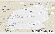Classic Style Panoramic Map of Mecuburi