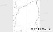 Blank Simple Map of Mecuburi, no labels
