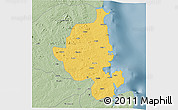 Savanna Style 3D Map of Memba