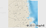 Shaded Relief 3D Map of Memba