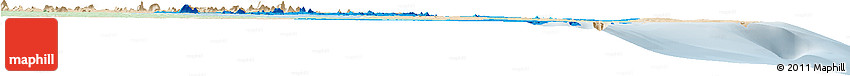 Political Horizon Map of Memba, lighten