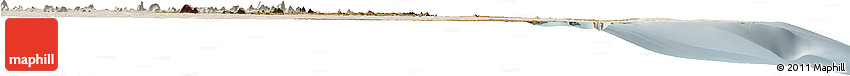Satellite Horizon Map of Memba, lighten