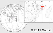 Blank Location Map of Memba, highlighted parent region, within the entire country