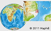 Physical Location Map of Memba, highlighted parent region