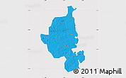 Political Map of Memba, cropped outside