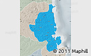 Political Map of Memba, lighten, semi-desaturated