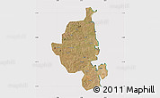 Satellite Map of Memba, cropped outside