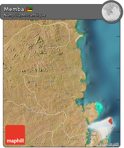 Satellite Map of Memba