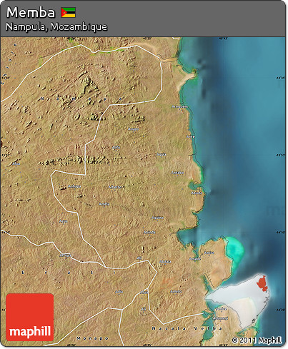 Satellite Map of Memba