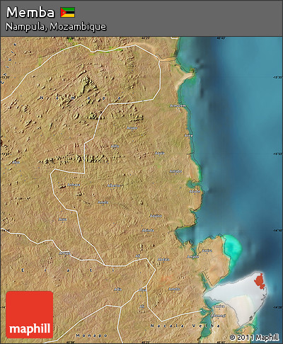 Satellite Map of Memba