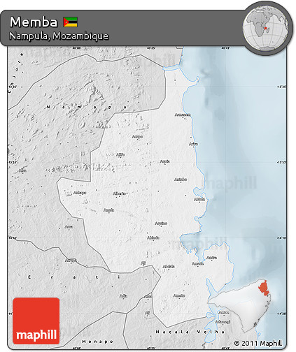 Silver Style Map of Memba