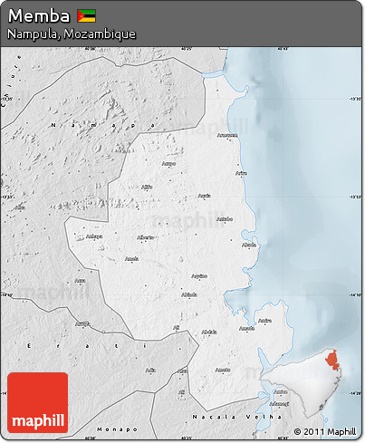 Silver Style Map of Memba