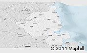 Silver Style Panoramic Map of Memba