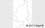 Blank Simple Map of Memba, no labels