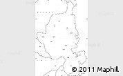 Blank Simple Map of Memba