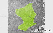 Physical Map of Monapo, desaturated