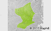 Physical Map of Monapo, lighten, desaturated