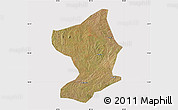 Satellite Map of Monapo, cropped outside