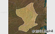 Satellite Map of Monapo, darken
