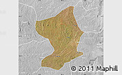 Satellite Map of Monapo, lighten, desaturated
