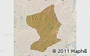 Satellite Map of Monapo, lighten