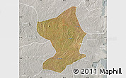 Satellite Map of Monapo, lighten, semi-desaturated