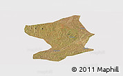 Satellite Panoramic Map of Monapo, cropped outside