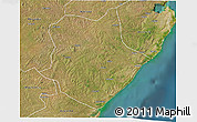 Satellite 3D Map of Mongincual