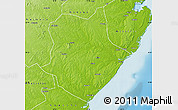 Physical Map of Mongincual
