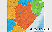 Political Map of Mongincual