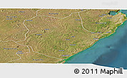 Satellite Panoramic Map of Mongincual