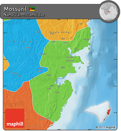 Political Map of Mossuril