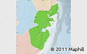 Political Map of Mossuril, lighten