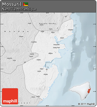 Silver Style Map of Mossuril