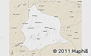 Classic Style 3D Map of Muecate