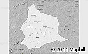 Gray 3D Map of Muecate