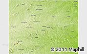 Physical 3D Map of Muecate