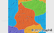 Political Map of Muecate