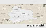 Classic Style Panoramic Map of Muecate