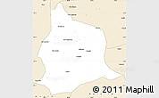 Classic Style Simple Map of Muecate
