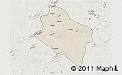 Shaded Relief 3D Map of Murrupula, lighten