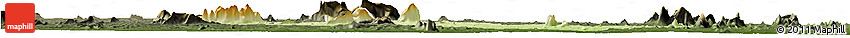 Physical Horizon Map of Murrupula, darken
