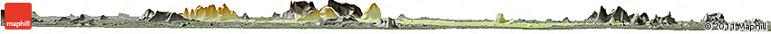 Physical Horizon Map of Murrupula, darken, semi-desaturated