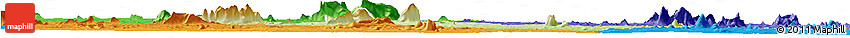 Physical Horizon Map of Murrupula, political outside