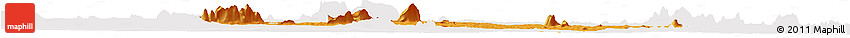 Political Horizon Map of Murrupula, single color outside