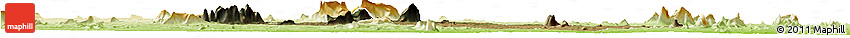 Satellite Horizon Map of Murrupula, physical outside